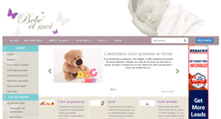Desktop Screenshot of bebe-moi.fr